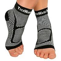 Algopix Similar Product 11 - TechWare Pro Ankle Brace Compression