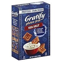 Algopix Similar Product 4 - GRATIFY CRKR PRTZL SEASALT THN GF 4.5OZ