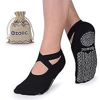Algopix Similar Product 1 - Ozaiic Yoga Socks for Women NonSlip