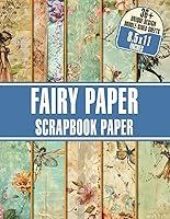 Algopix Similar Product 5 - Fairy Paper Scrapbook Paper Perfect