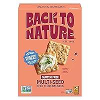 Algopix Similar Product 1 - Back to Nature Gluten Free Crackers