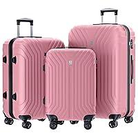 Algopix Similar Product 5 - AnyZip Luggage Sets Expandable PC ABS 3