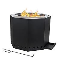 Algopix Similar Product 2 - Sunnydaze WoodBurning Smokeless Fire