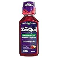 Algopix Similar Product 17 - ZzzQuil Nighttime Sleep Aid Liquid 50