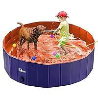 Algopix Similar Product 12 - Fuloon PVC Pet Swimming Pool Portable