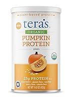 Algopix Similar Product 11 - teraswhey Plain Organic Pumpkin Protein