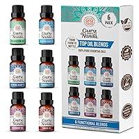 Algopix Similar Product 16 - GuruNanda Essential Oil Blends Set of