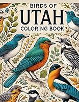 Algopix Similar Product 7 - Birds of Utah Coloring Book