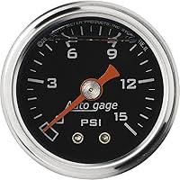 Algopix Similar Product 19 - Auto Meter 2172 Autogage Fuel Pressure