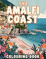 Algopix Similar Product 8 - The Amalfi Coast Italy Colouring Book