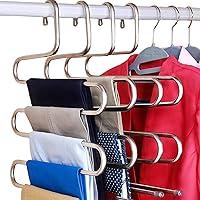 Algopix Similar Product 16 - DOIOWN SType Stainless Steel Clothes