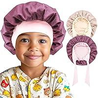 Algopix Similar Product 8 - Lolalet 2 PCS Kids Bonnets for Girls