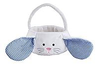 Algopix Similar Product 19 - Kids Easter Basket Plush White Bunny