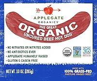 Algopix Similar Product 2 - Applegate Organic Beef Hot Dog Uncured