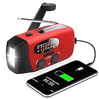Algopix Similar Product 18 - Emergency Hand Crank Radio with LED