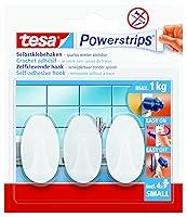 Algopix Similar Product 8 - tesa Powerstrips Hooks Small Oval 