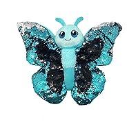Algopix Similar Product 6 - Sequinimals Sequin Blue Butterfly Plush