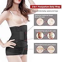  3 In 1 Postpartum Belly Band - Postpartum Belly Support  Recovery Wrap, After Birth Brace, Slimming Girdles, Body Shaper Waist  Shapewear, Post Surgery Pregnancy Belly Support Band