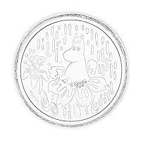 Algopix Similar Product 19 - Arabia Moomin Glass Plate 15.5 cm Clear