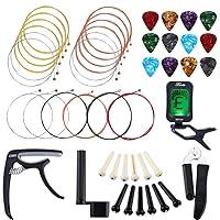 Algopix Similar Product 16 - Auihiay 46 PCS Guitar Strings Changing