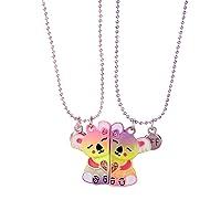 Algopix Similar Product 20 - Friendship Necklace 2PcsSet Cute