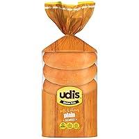 Algopix Similar Product 9 - Udis Gluten Free Plain Bagels Frozen