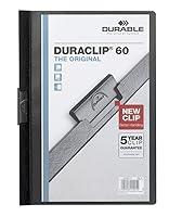 Algopix Similar Product 2 - DURACLIP File A4 6MM Black PK25 2209