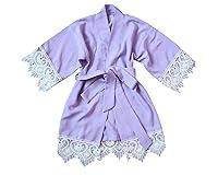 Algopix Similar Product 3 - Lavender Girl Robe  Baby Robe With