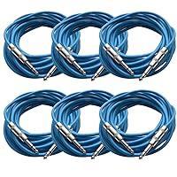 Algopix Similar Product 5 - Seismic Audio  SATRX25Blue6  Pack of