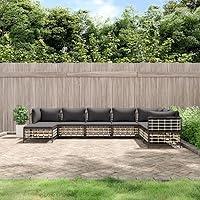 Algopix Similar Product 3 - EVERSTRO 8 Piece Patio Lounge Set with