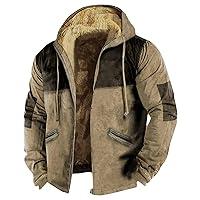 Algopix Similar Product 5 - Mens Winter Coat Heavyweight Sherpa