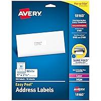 Algopix Similar Product 8 - Avery Easy Peel Permanent