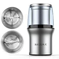 Algopix Similar Product 2 - Secura Electric Coffee Grinder and