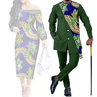 Algopix Similar Product 3 - African Couple Clothes Matching Sets