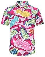 Algopix Similar Product 8 - TUONROAD Mens 3D Floral Printed