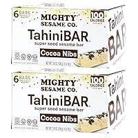 Algopix Similar Product 2 - Mighty Sesame TahiniBars With Cocoa