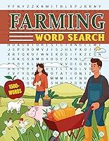 Algopix Similar Product 19 - Farming Word Search Large Print