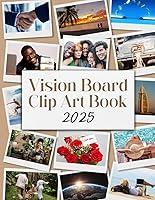 Algopix Similar Product 10 - Vision Board Clip Art Book 2025