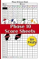 Algopix Similar Product 6 - Phase 10 Score Sheets Scorebook for