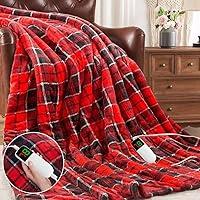 Algopix Similar Product 6 - Heated Blanket Electric Throw 50X60