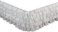 Algopix Similar Product 15 - Greenland Home MultiRuffle Bed Skirt