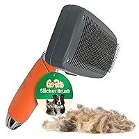 Algopix Similar Product 16 - GoPets SelfCleaning Slicker Brush for