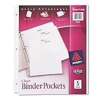 Algopix Similar Product 4 - Avery Binder Pockets for 3 Ring
