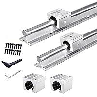 Algopix Similar Product 18 - 2PCS SBR20 Linear Rail 2200mm with 4PCS