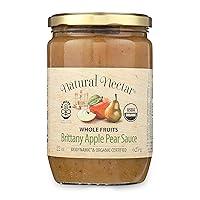 Algopix Similar Product 13 - Natural Nectar Apple Pear Sauce USDA