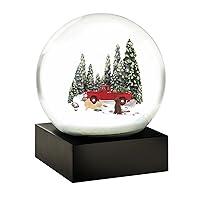 Algopix Similar Product 2 - CoolSnowGlobes Red Truck and Dogs Cool