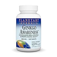 Algopix Similar Product 10 - Planetary Herbals Ginkgo Awareness