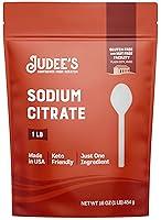 Algopix Similar Product 8 - Judees Gluten Free Sodium Citrate 1lb
