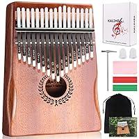Algopix Similar Product 1 - HONHAND Kalimba 17 Keys Thumb Piano