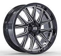 Algopix Similar Product 15 - 18x9 Mudder Trucker MT704 Asphalt Black